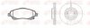 TOYOT 43512050400 Brake Set, disc brakes